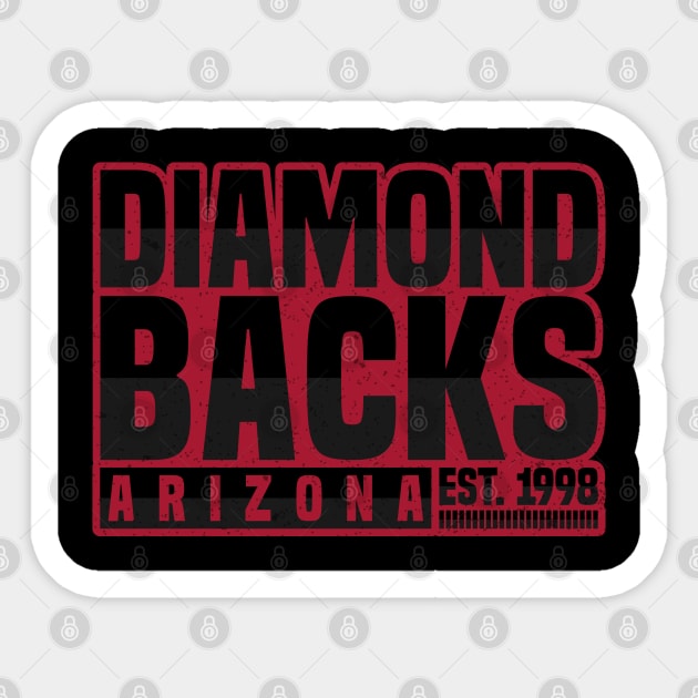 Arizona Diamondbacks 02 Sticker by yasminkul